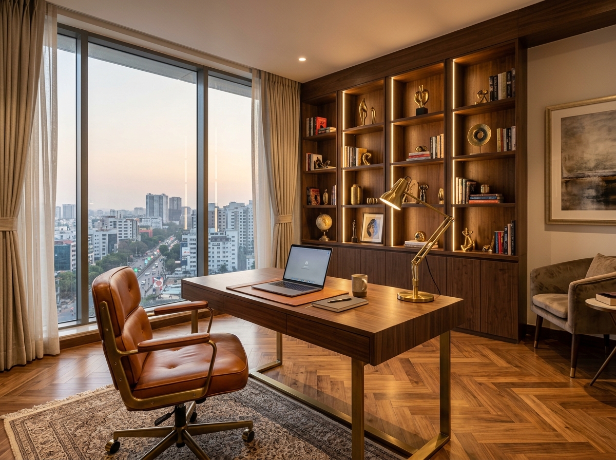 Office Space by ALVEQUE INTERIORS