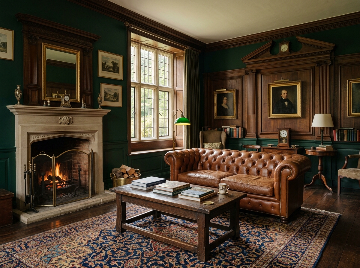 ENGLISH CLASSIC interior design by ALVEQUE INTERIORS