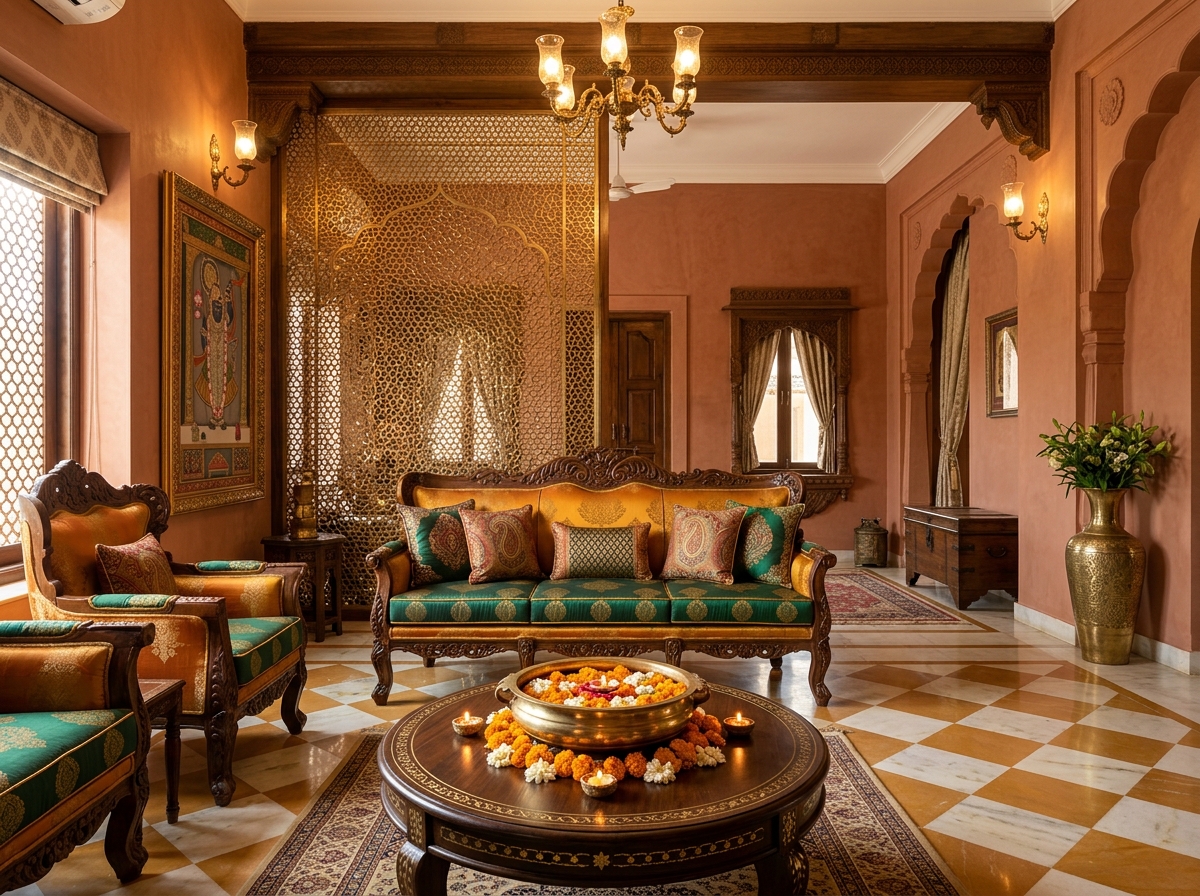 INDIAN CLASSIC interior design by ALVEQUE INTERIORS